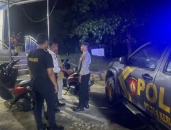 Patroli Malam Polsek Kerumutan: Amankan Bank dan Pusat Perbelanjaan