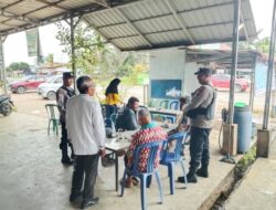 Jaga Stabilitas Keamanan, Polsek Ukui Turun ke Lapangan Beri Edukasi Kamtibmas