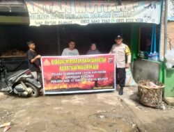 Sosialisasi Larangan Membakar Hutan dan Lahan di Desa Segati Pelalawan