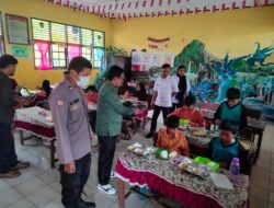 Polsek Kerumutan Ikut Sukseskan Program MBG, Dukung Gizi Siswa Sekolah