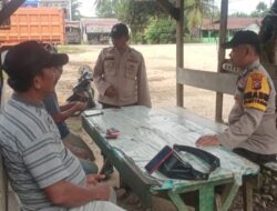 Polisi Sambangi Warga Ukui, Edukasi Keamanan Lingkungan