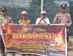 Sosialisasi Maklumat Kapolda, Warga Kuala Kampar Diminta Tak Bakar Lahan