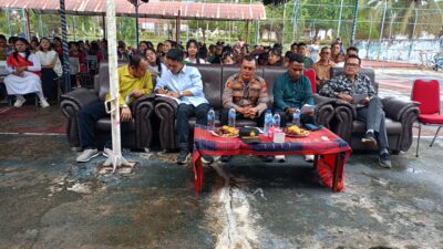 Pastikan Ibadah Aman, Kapolsek Pangkalan Lesung Turun Langsung Amankan Natal