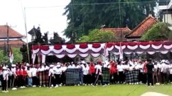 Senam Bersama dan Perlombaan Tradisional Meramaikan Acara HUT Hari Ibu Mendapat Atensi Babinsa