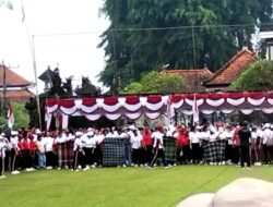 Senam Bersama dan Perlombaan Tradisional Meramaikan Acara HUT Hari Ibu Mendapat Atensi Babinsa