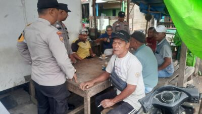 Polsek Ukui Intensifkan Patroli dan Edukasi Kamtibmas