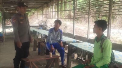 Polisi Silaturahmi ke Pelajar Bunut, Ini Disampaikan