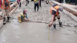 Proyek Pembangunan Jembatan Di Bayur Bekisting Benol Tidak Dipasang, Pengawas Klaim Ukuran Tetap Sesuai Standar