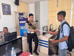 Satpas SIM Polresta Denpasar Berikan Pelayanan Humanis dan Sosialisasi Tertib Berlalu Lintas kepada Pemohon SIM