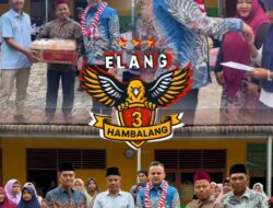 Ketua DPP Elang 3 Hambalang Pebriyan Winaldi Rawat Harapan Santri MDTA Fasilitas Pendidikan Agama Desa Koto Perambahan 