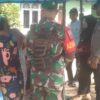 Polsek Langgam Perkuat Sinergitas dengan TNI Lewat Silaturahmi di Desa Segati