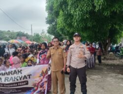 Pawai HUT Transmigrasi Banjar Panjang Berlangsung Aman dan Tertib