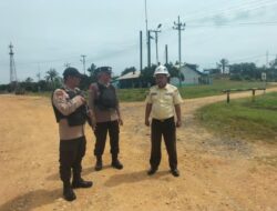 Polsek Ukui Patroli Objek Vital, Cegah Pencurian dan Jaga Keamanan Warga