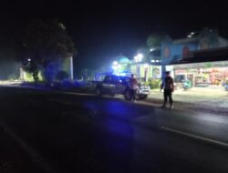 Patroli Blue Light Polsek Pangkalan Lesung Jaga Keamanan Malam Hari