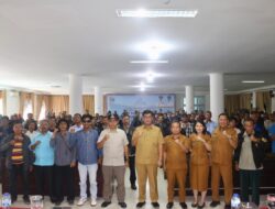 Temu Pers Pemkab Taput, Bupati JTP Soroti Kinerja, Anggaran, dan Penanganan Bencana