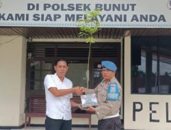 Polres Pelalawan Bagikan Bibit Pohon Buah untuk Personel yang Berulang Tahun