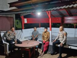 Sambang Tokoh Pemuda, Polsek Pangkalan Lesung Perkuat Keamanan Desa