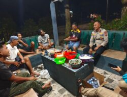 Patroli Malam di Desa Banjar Panjang, Polisi Ajak Warga Bersinergi Jaga Kamtibmas