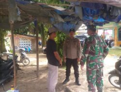 Perkuat Sinergi, Polsek Langgam Silaturahmi dengan Personel Koramil 09 Langgam