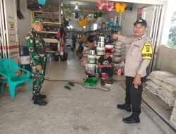 Perkuat Sinergi, Polsek Langgam Silaturahmi dengan Koramil 09 Langgam