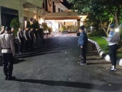 Laksanakan Tugas Penuh Tanggung jawab Personil Sat Lantas, Laksanakan Serah Terima Tugas Jaga