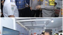 Kapolda Sulsel Tinjau Pospam Operasi Lilin 2025, di Pelabuhan Makassar