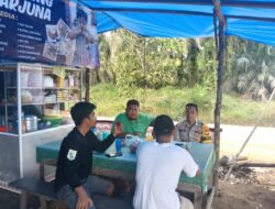 Bhabinkamtibmas Polsek Bunut Sambangi Warga Desa Terbangiang dan Tambun Jelang Akhir Tahun