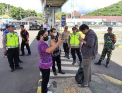 Jelang Nataru 2025/2026  Polres Karangasem, Perketat Pengamanan di Pelabuhan Padangbai 