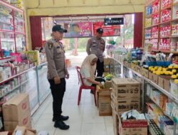 Cegah Kriminalitas, Polsek Pangkalan Lesung Gelar Patroli Dialogis