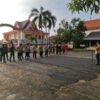 Polsek Pangkalan Kuras Gelar Apel Gabungan Jelang Pengamanan Natal 2025