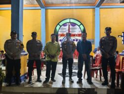 Operasi Lilin 2025, Polsek Ukui Jaga Keamanan Ibadah Natal di Enam Gereja