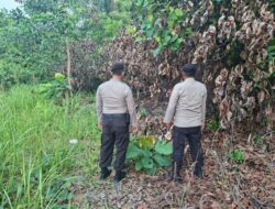 Polisi Sosialisasikan Larangan Membakar Lahan ke Warga