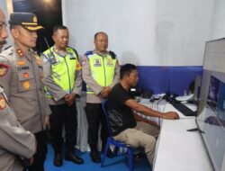 Jelang Natal dan Tahun Baru, Kapolres Karangasem Cek Kesiapan Pos Pelayanan Terpadu Tugu Pahlawan 