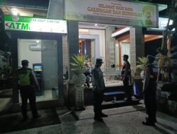 Melalui Blue Light Patrol, Polsek Bebandem Cegah Kejahatan Malam Hari