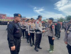 Kapolda Sulsel Lepas 100 Personel Brimob ke Aceh untuk Misi Kemanusiaan
