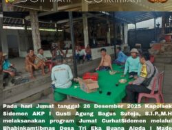 Bhabinkamtibmas Gelar Jum’at Curhat, Bersama Warga Banjar Dinas Telun Wayah Betenan Desa Tri Eka Buana, Kec. Sidemen.