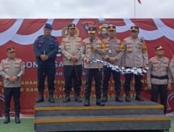 Kapolda Sumsel Lepas 100 Personel Satbrimob, Untuk Misi Kemanusiaan Respon Cepat Bencana Aceh