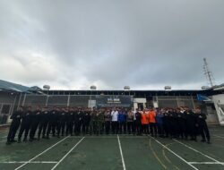 LAPAS BAGANSIAPIAPI GELAR APEL BERSAMA TNI ,POLRI ,BPBD SIAGA ANTISIPASI GANGGUAN JELANG NATARU.