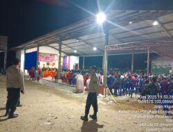 Jemaat Aman, Polsek Pangkalan Lesung Sterilkan Gereja Saat Perayaan Natal