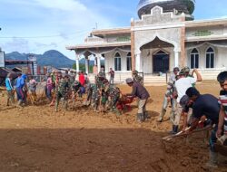 Dandim 0106/Aceh Tengah Tinjau Lokasi Pemulihan Pascabencana.
