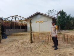 Polisi Sambangi Gereja di Merbau, Imbau Jemaat Jaga Keamanan Natal dan Tahun Baru