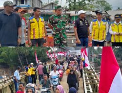 Pembangunan Jembatan Bayley Krung Tingkem Kuta Blang Kabupaten Bireuen Rampung dikerjakan