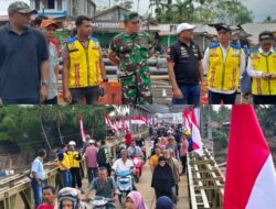 Pembangunan Jembatan Bayley Krung Tingkem Kuta Blang Kabupaten Bireuen, Rampung Dikerjakan