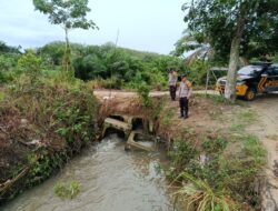 Polsek Pangkalan Kuras Patroli Bantaran Sungai, Antisipasi Potensi Banjir