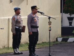 Wakapolres Karangasem Pimpin Apel: Persiapkan Pengamanan Tahun Baru dan Pisah Sambut Kapolres