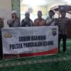 Subuh Harmoni di Masjid Al-Ansor, Polsek Pangkalan Lesung Ajak Warga Waspada Keamanan