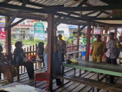 Antisipasi Banjir, Polsek Kuala Kampar Gelar Sosialisasi ke Warga