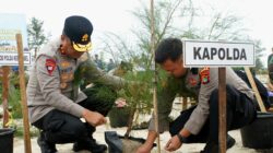 Polda Babel Gelar Penanaman Pohon Serentak Di Kawasan Eks Tambang, Irjen Pol Viktor : Kembalikan Lahan Produktif dan Bermanfaat