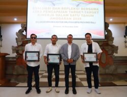 Kantor Pertanahan Kabupaten Tabanan Raih 4 Penghargaan dalam Evaluasi Kinerja BPN se Provinsi Bali Tahun Anggaran 2025