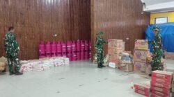 TNI-Polri dan BNPB Amankan Gudang Logistik Bencana di Bebesen Aceh Tengah